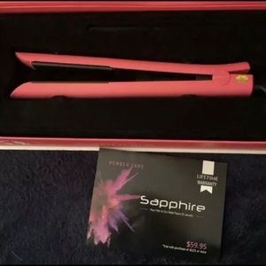 Red sapphire flat iron